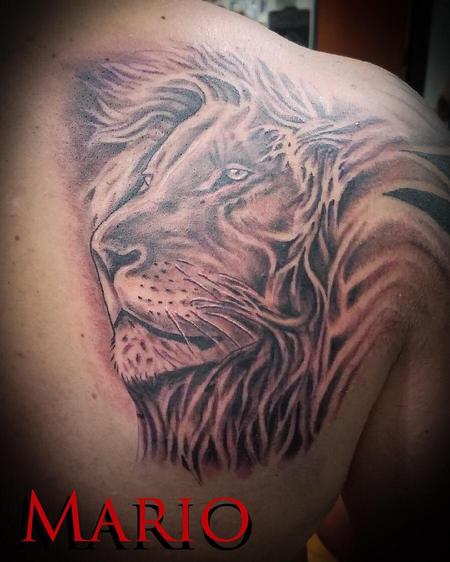 Tattoos - Lion - 137771